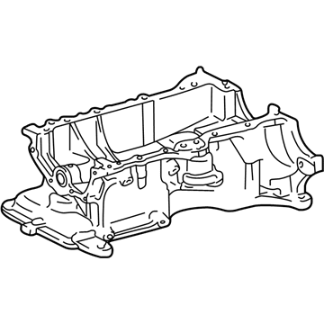 Toyota 12111-21033 Oil Pan