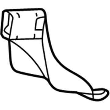 Toyota 73580-0E051-A0 Outer Buckle