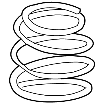 Toyota 48131-42B10 Coil Spring, Front