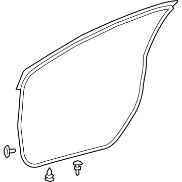 Toyota GR Corolla Door Seal - 67861-12B20