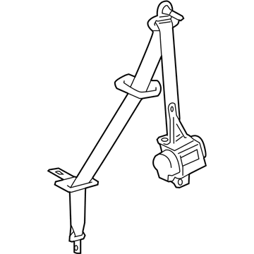 Toyota 73560-0E030-A0 Belt & Retractor