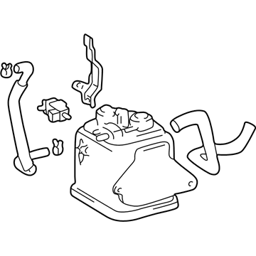 Toyota 77740-45012 CANISTER Assembly, CHARC