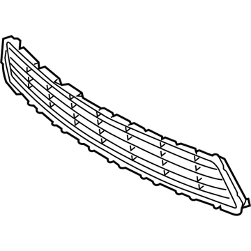 Toyota 53112-52370 Lower Radiator Grille No.1