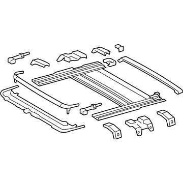 Toyota 63203-07010 Sunroof Frame