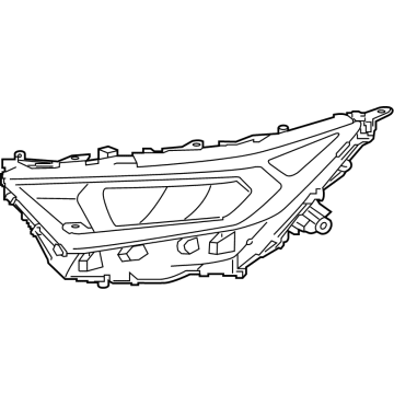 Toyota 81170-42812 Unit Assembly, HEADLAMP