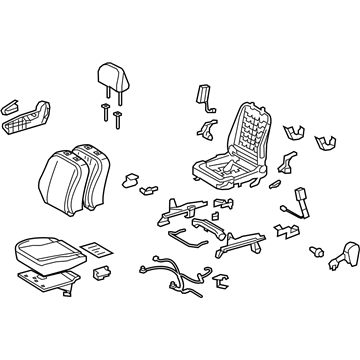 Scion 71100-1AP00-B0 Seat Assembly