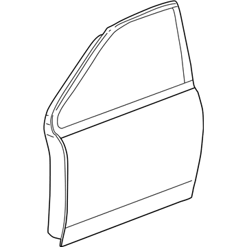 Toyota 67002-52300 Panel Sub-Assy, Front Door, LH