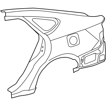 Toyota 61602-07050 Quarter Panel