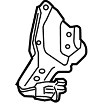 Toyota 68350-08031 Roller & Bracket