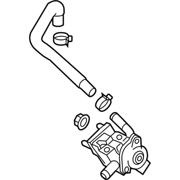 Toyota 25600-31010 Valve Assembly, EGR INTE