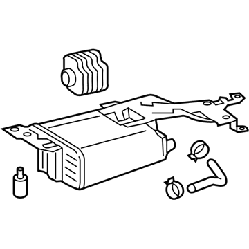 Toyota 77740-0E050 CANISTER Assembly, CHARC