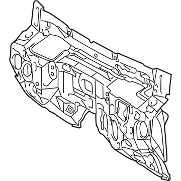 Toyota 55210-35392 INSULATOR Assembly, Dash