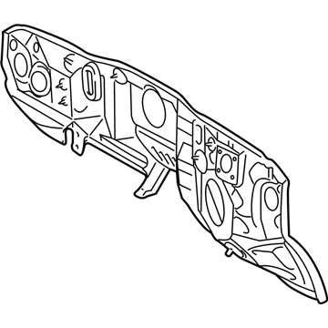 Toyota 55101-35A00 Dash Panel