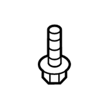 Toyota 90159-A0008 Pad Bolt