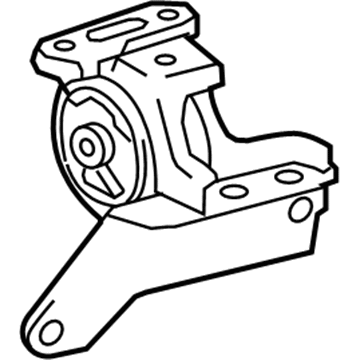 Toyota 12372-0T330 INSULATOR, Engine Mounting