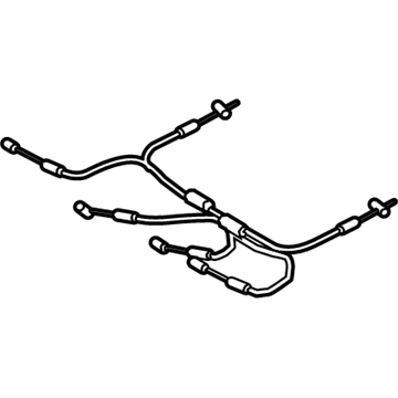 Toyota 78608-08020 Cable Assembly