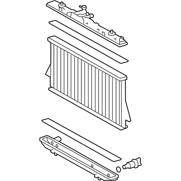 Toyota 16400-0P440 Radiator