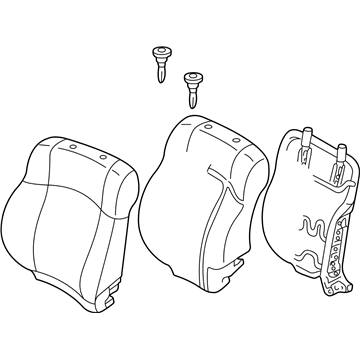 Toyota 71430-42111-B7 Seat Back Assembly