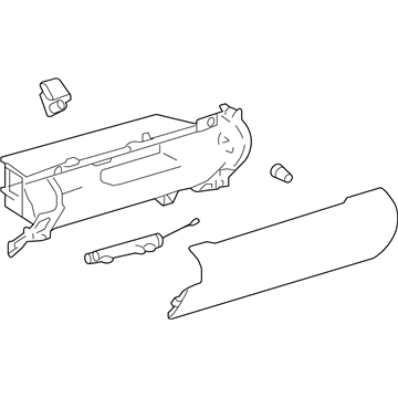 Toyota 55303-06400-A0 Glove Box Assembly