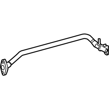 Toyota 16268-75130 By-Pass Hose