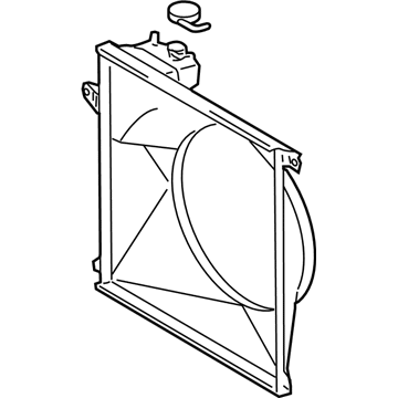 Toyota 16711-0C290 SHROUD, Fan