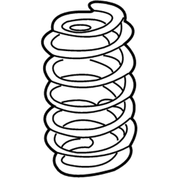 Toyota 48231-52650 Spring, Coil, Rear