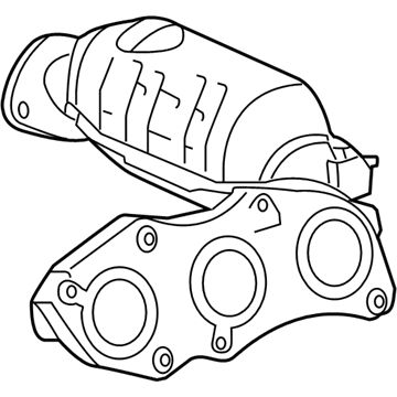 Toyota Highlander Exhaust Manifold - 17140-0P250