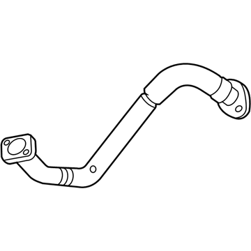 2009 Toyota RAV4 Exhaust Pipe - 17410-0P241