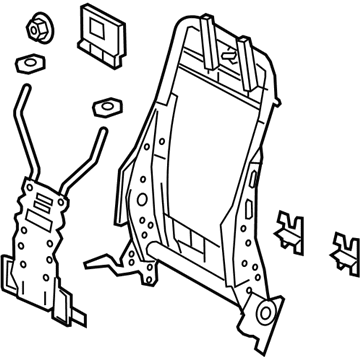 Toyota 71630-12820 Spring Assembly, Front Seat