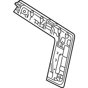 Toyota 71017-35170 Frame Sub-Assy, Rear Seat Back, RH