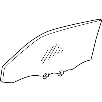 Toyota 68101-42030 Door Glass