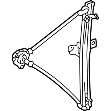 Toyota 69820-42031 Window Regulator