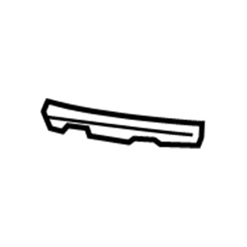 Toyota 76877-02090-C0 Protector, Front Spoiler Side, RH