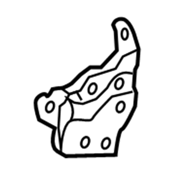 Toyota 53804-47030 Bracket Sub-Assembly, Front