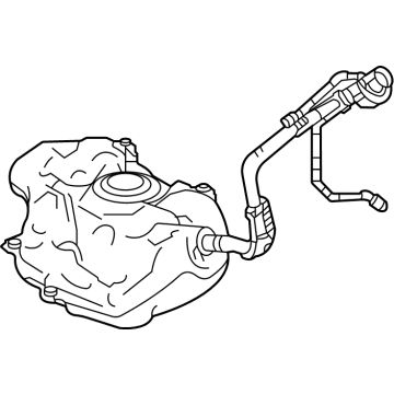 Toyota 77001-12F21 Fuel Tank