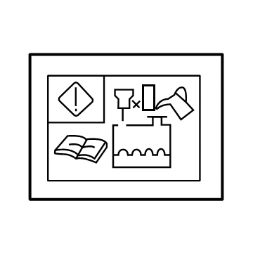 Toyota 11285-F4020 Caution Label