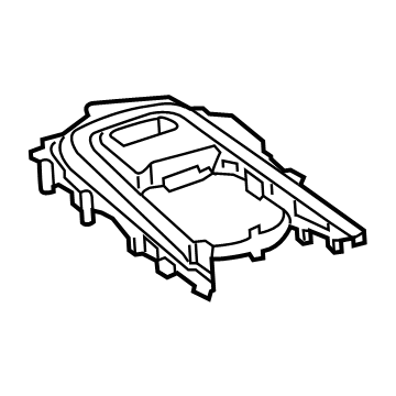 Toyota 58821-12370 Shift Panel