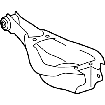 Toyota 48730-0E110 Arm Assembly, Rear Suspension