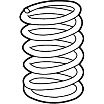 Toyota 48231-0E170 Coil Spring