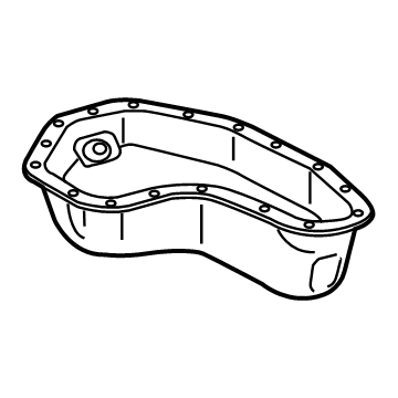 Toyota 12102-0P041 Lower Oil Pan