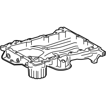 Toyota 12101-0P050 Upper Oil Pan