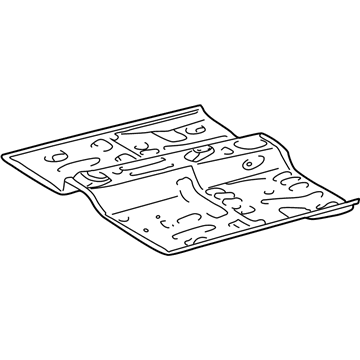 Toyota 58111-52906 Front Floor Pan