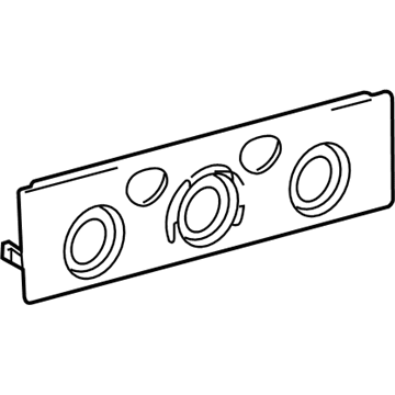 Toyota 55519-35340 Face Plate