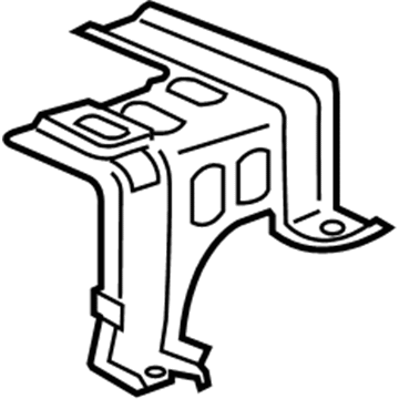 Toyota 86274-41070 Control Module Rear Bracket