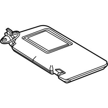 Toyota 74310-0E260-B1 Sunvisor