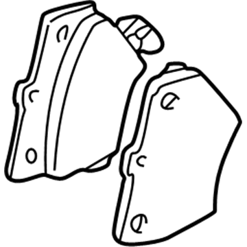 Toyota 04466-20090 Brake Pads