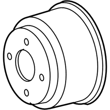 Toyota 16371-38010 Fan Pulley