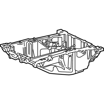 Toyota 12101-F4010 Upper Oil Pan