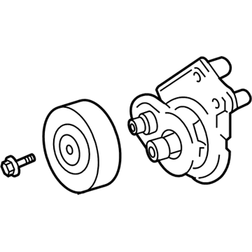 Toyota 16620-0W101 TENSIONER Assembly, V-RIBBED Belt