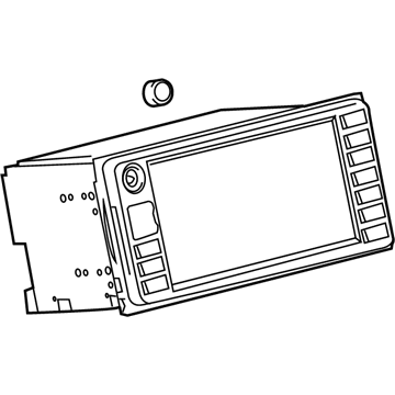 Toyota 86120-12C00 Display Unit